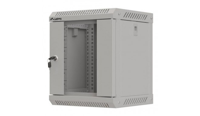 Lanberg WF11-3306-10S rack cabinet 6U Wall mounted rack Grey