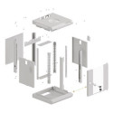Lanberg WF11-3306-10S rack cabinet 6U Wall mounted rack Grey
