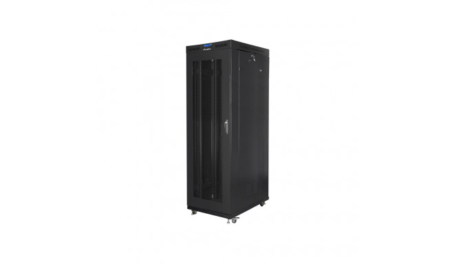 Lanberg FF01-8227-23BL 27U põrandaseisev rack must