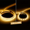 LED strip V-TAC VT-COB 512 pointless 512LED COB 24V CRI90+ 12W/m 4000K 1000lm (SKU 2650)