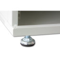 Techly 19" seinapaigaldatav võrguvõrk 9U 600 mm, must, kokkupandud I-CASE ER-1009B60