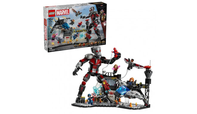 LEGO MARVEL 76314 Captain America: Civil War lahing