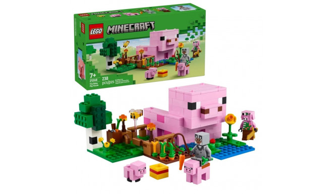 LEGO MINECRAFT 21268 põrsakese maja