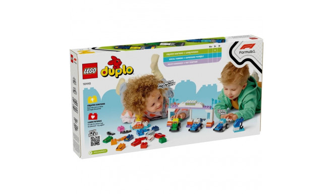 LEGO DUPLO 10445 F1 meeskonna võidusõiduautod ja juhid