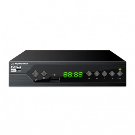 Esperanza EV107R TV digiboks kaabel must