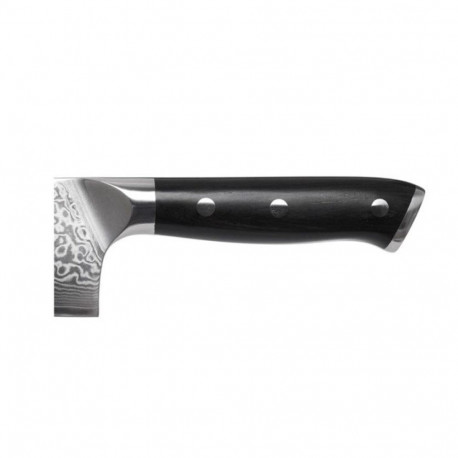 Chef Kohersen Elegance Ebony Wood Chef's knife Damascus steel 21.6 cm