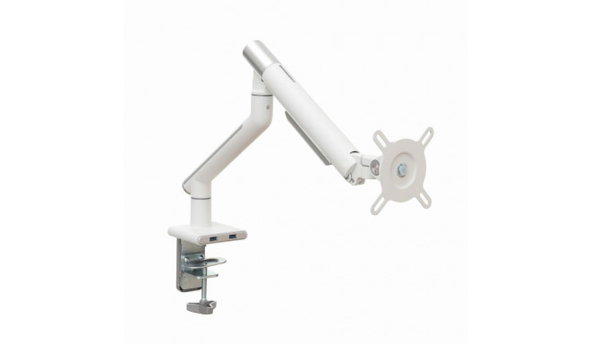 Desk mount for monitor LED/LCD 17-32" ART L-19GD gas assistance 2-9 kg 2x USB 3.0 White
