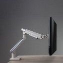 Lauakinnitus monitorile LED/LCD 17-32" ART L-19GD gaasvedrustusega 2-9 kg 2x USB 3.0 Valge