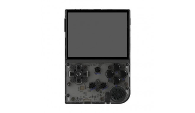 Retro gaming kaasaskantav konsool ANBERNIC RG35XX (2024) must/läbipaistev