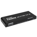 Qoltec 51798 Aktiivne HDMI Jagaja 4 x HDMI 4K x 2K | 3.4Gb/s