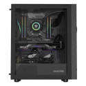 GENESIS DIAXID 605F MIDI TOWER Korpus USB-C Aknaga Must