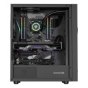 GENESIS DIAXID 605F MIDI TOWER Korpus USB-C Aknaga Must