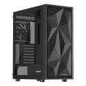 GENESIS DIAXID 605F MIDI TOWER Korpus USB-C Aknaga Must