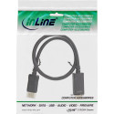 InLine DisplayPort HDMI muundurkaabel, 4K/60Hz, must - 3m