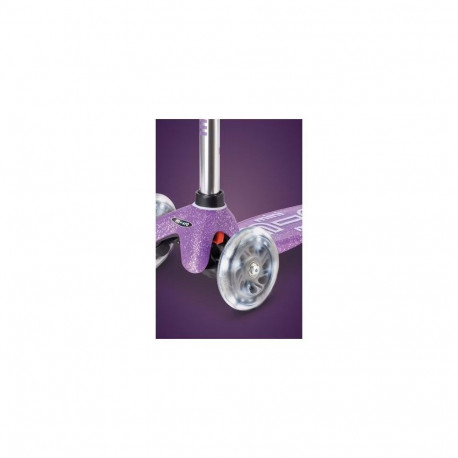 Mini Micro Deluxe Fairy Glitter LED Purple scooter