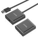 UNITEK Y-2516 interface hub USB 2.0 480 Mbit/s Black