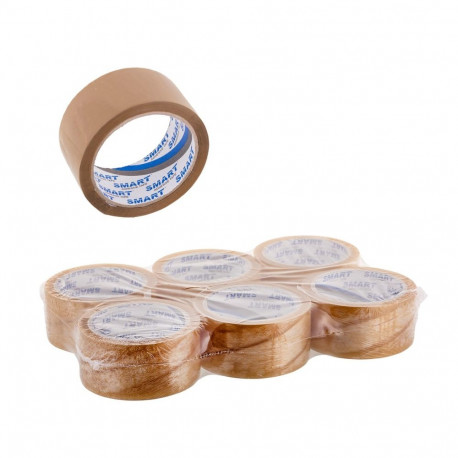 BSTech Solvent adhesive tape Grey 48x66 6 pc(s)