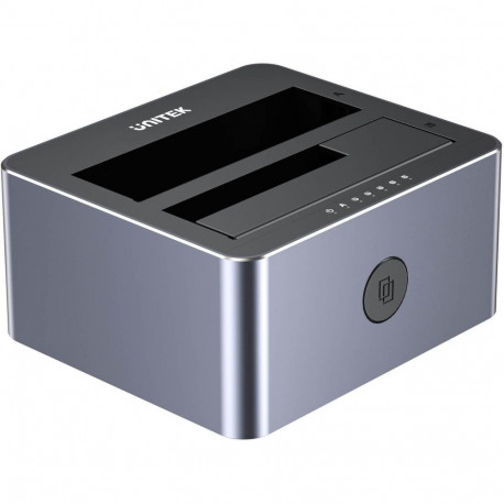 Unitek Y-3027GY01-EU kettakloonija jaam 2 x SATA 2.5"/3.5" USB-C 10Gbps