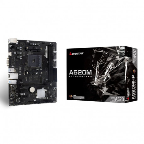 Biostar A520MHP emaplaat AMD A520 Socket AM4 micro ATX
