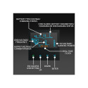Qoltec 53873 Hübriidne Päikesepaneelide Inverter Off-Grid 6kVA | 6kW | 120A | MPPT | LCD | Wi-Fi | B