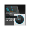 Qoltec 53873 Hybrid Solar Inverter Off-Grid 6kVA | 6kW | 120A | MPPT | LCD | Wi-Fi | BMS | Sinus