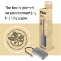 CLUB3D USB3.2 Gen1 Type-C to Dual Link DVI-D HDCP ON version Active Adapter M/F