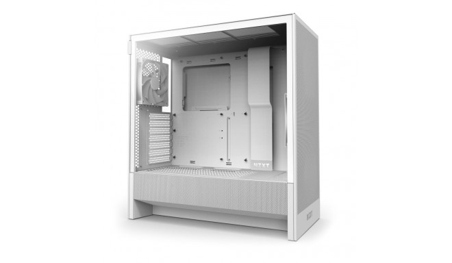 NZXT H5 FLOW (2024) midi tornkorpus aknaga valge