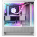 NZXT H5 FLOW RGB (2024) MIDI TOWER KORPUS AKNAGA VALGE