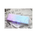 Ducky One 3 Aura Valge Mini Mänguriklaviatuur, RGB LED - MX-Red (US)