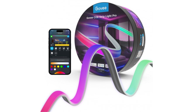 Govee H61E5 COB Ribavalgustid Pro 3m | LED Ribad | Wi-Fi, Bluetooth, RGBICW