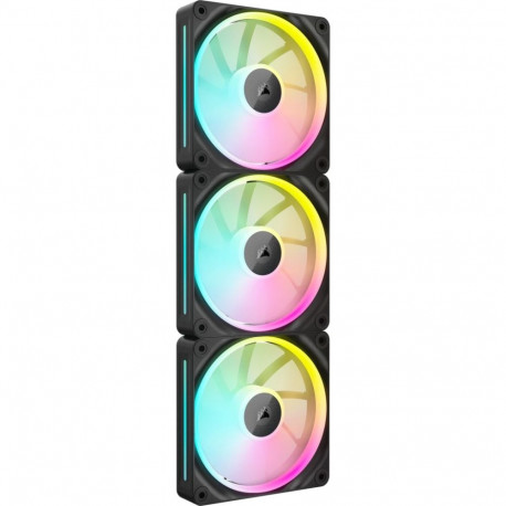 Corsair korpuseventilaator iCUE LINK LX120 RGB 12cm 3tk, must