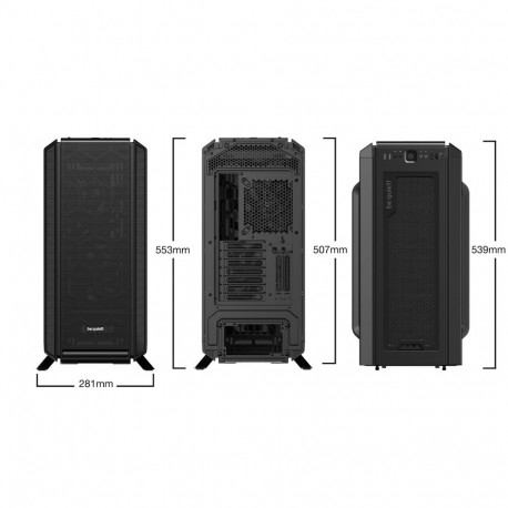 be quiet! arvutikorpus Silent Base 802 Window, must