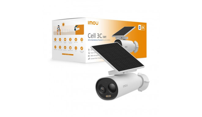 Imou Cell 3C All in One Bullet IP security camera Outdoor 2304 x 1296 pixels Wall
