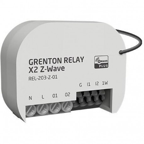 RELAYx2 Z-Wave Grenton releemoodul