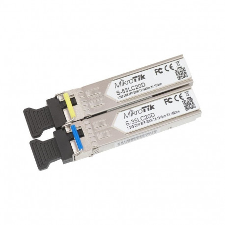 Mikrotik S-3553LC20D network transceiver module 1250 Mbit/s SFP