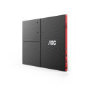 AOC 16G3 portable TV/monitor Portable monitor Black, Red 39.6 cm (15.6") TFT 1920 x 1080 pixels