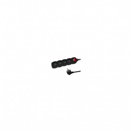 Esperanza ELK212K power extension 1.5 m 4 AC outlet(s) Indoor Black