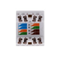 Alantec MKN-U5-1 juhtmekonnektor RJ45 Valge