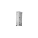 Lanberg FF01-6842-12SL põrandal seisev rack-kapp 42U hall