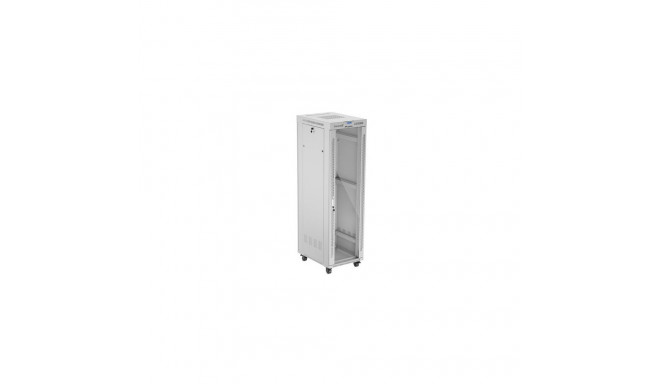 Lanberg FF01-6842-12SL põrandal seisev rack-kapp 42U hall