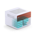 Jonsbo N4 WHITE computer case Micro Tower