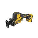 DeWALT DCS312D2-QW reciprocating saw 2800 spm Black, Yellow