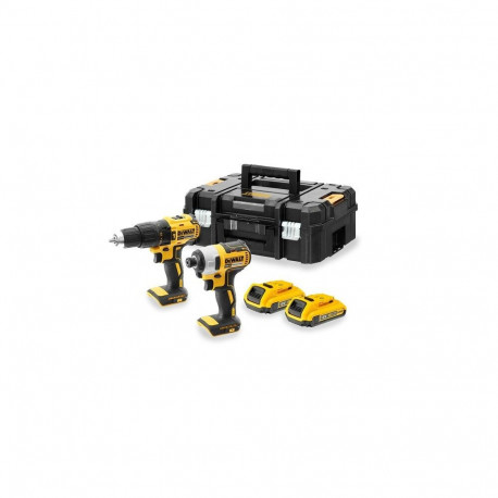 DeWALT DCK2060D2T-QW kollane akutrell ja löökkruvikeeraja