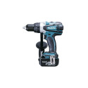 Makita DDF458RTJ drill 2.3 kg Black, Blue