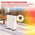 Extralink NY-25W1 | Elektriline õliradiaator | 2500W, 11 ribiga