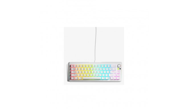 Glorious Gaming GMMK 3 65% eelkokkupandud juhtmega valge – US