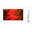 Sharp TV | 32FH2EW | 32 | Android TV | HD | Valge