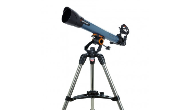 Celestron Inspire 70AZ refraktor 35x must, sinine