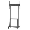 Techly Floor Stand with Shelf for 32-70" LCD/LED/Plasma TV