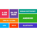 RADIO GPS NAVIGATION FORD  TRANSIT 2012-2018 ANDROID